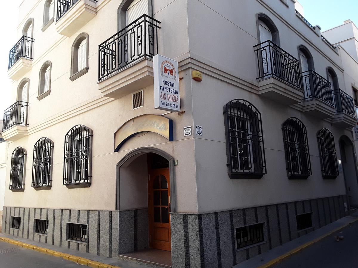 Hostal San Andres Carboneras Exteriör bild