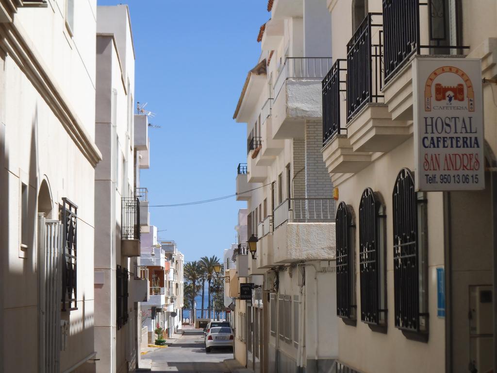 Hostal San Andres Carboneras Exteriör bild